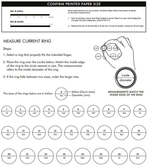 gucci ring size 's|Gucci ring size conversion.